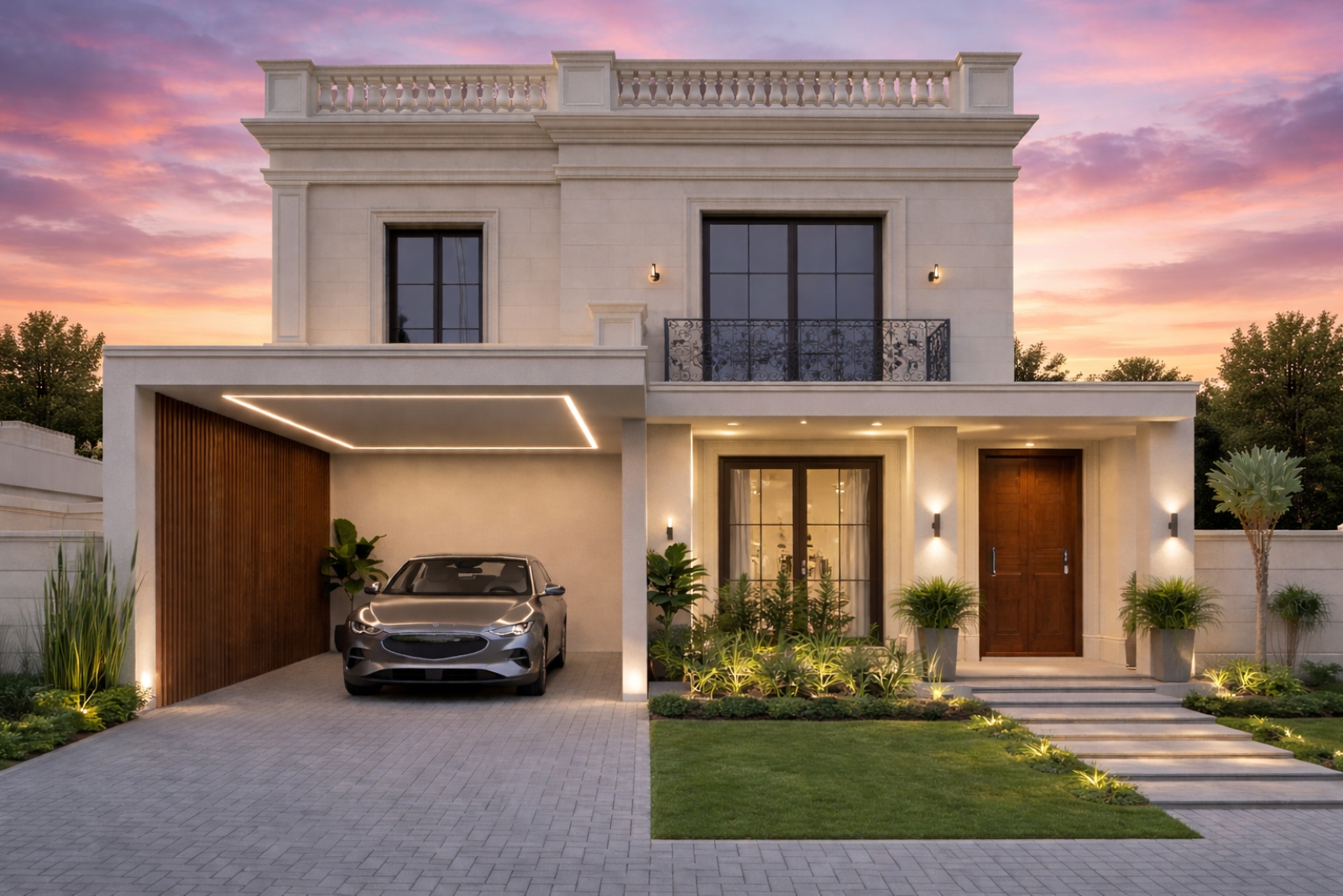 The Kings Villa ground floor plan