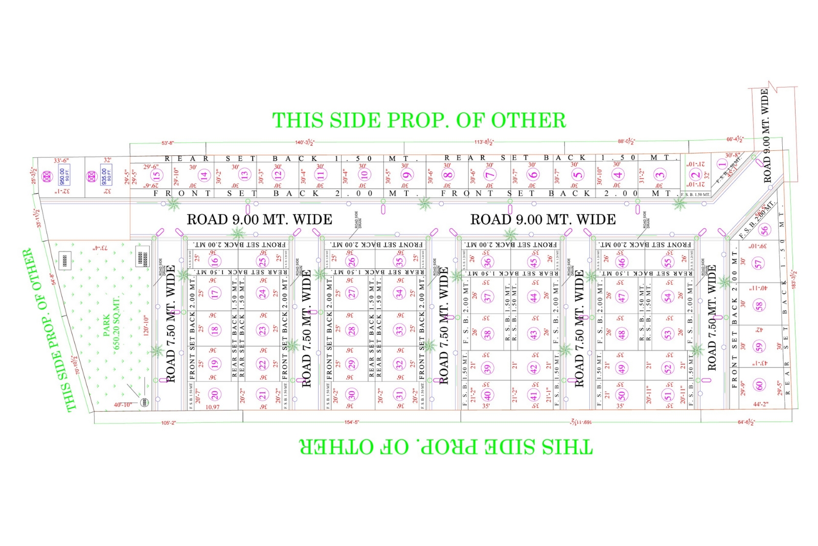 The Kings Villa ground floor plan